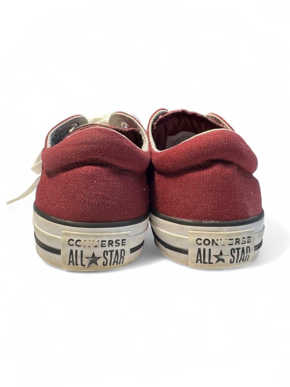 Converse Chuck Taylor All Star Marroon Sneakers Women's Size 10 Grunge Y2K 90s - Picture 3 of 7